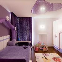 version du très beau style d'une chambre d'enfant pour fille 12 m² photo