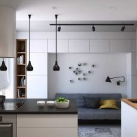 option d'une cuisine lumineuse de 14 m²
