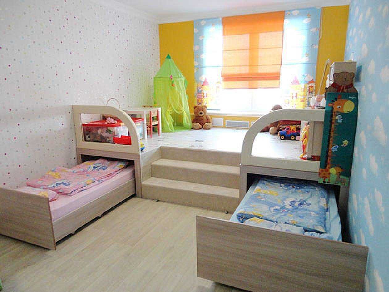 version du décor insolite d'une chambre d'enfants pour une fille de 12 m²