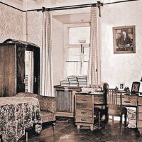 l'idée d'un style inhabituel d'appartement dans la photo de style soviétique
