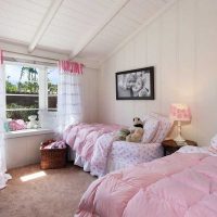 pink application in a beautiful apartment design photo