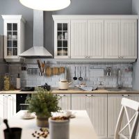 variante du style lumineux de la cuisine 9 m² image