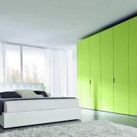 l'utilisation du vert dans une belle photo de décor de chambre