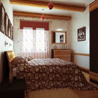 version de l'intérieur inhabituel de la salle dans la photo de style soviétique