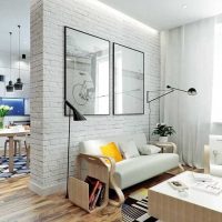 the idea of ​​a bright apartment interior picture