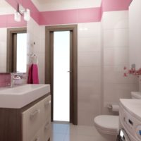 mažo vonios kambario dizainas