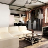 loft living room design