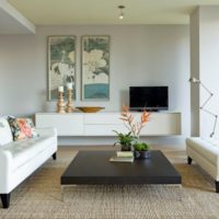 design del salotto minimalista