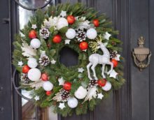 wreath of fir branches