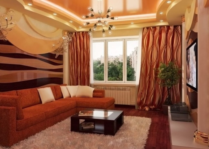 accogliente soggiorno design