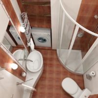 fürdőszoba WC-vel kombinációja