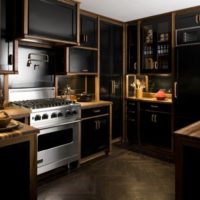 design da cucina nero