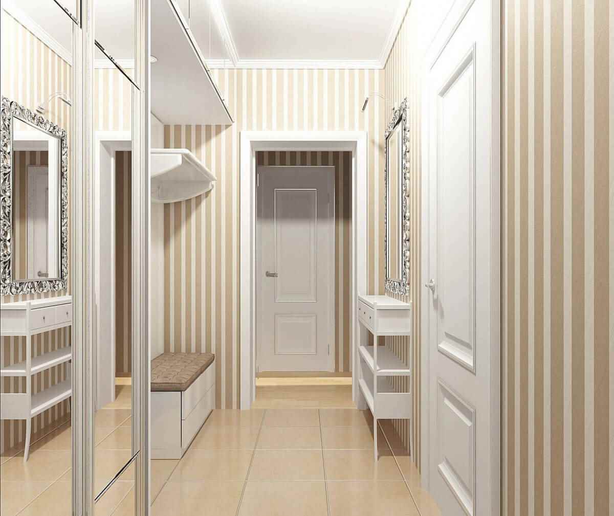 l'idée d'un beau couloir intérieur dans une maison privée