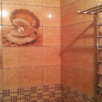 idee van een lichte stijl tot tegels in de badkamerfoto