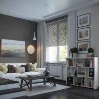 version of the unusual design of the living room bedroom picture
