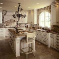 an example of a beautiful kitchen decor in a classic style picture