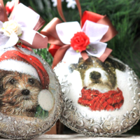 comment décorer un sapin de Noël en 2018 chiens
