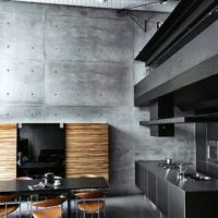 high-tech kitchen interior photo