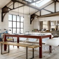 loft style kitchen design ideas