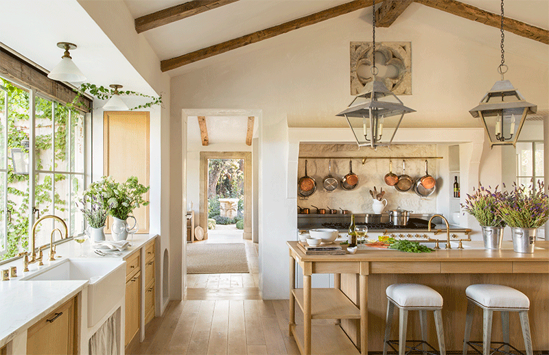 Provence style kitchen
