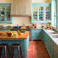 kitchen provence stylish interior