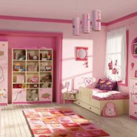 idée de décor insolite pour une chambre d’enfant pour une fille photo