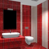 Šviesos plytelių klojimo vonios kambaryje pavyzdys