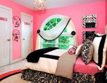 version of the unusual style of a children's room for a girl photo