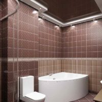 idee van ongebruikelijke inrichting tot tegels in de badkamer foto