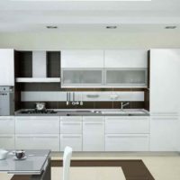 un esempio di un design insolito di una cucina di 10 mq n serie 44 foto