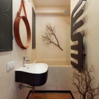 appartamento di design 33 m2 bagno