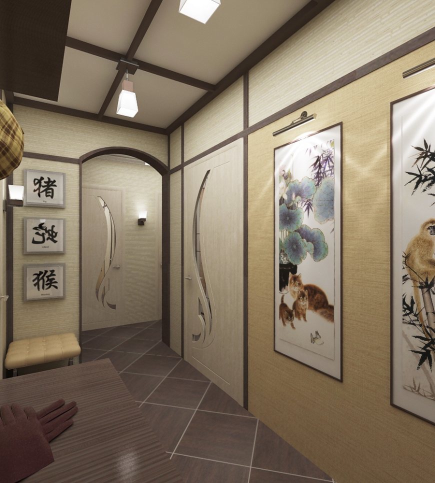 japanski dizajn hodnika