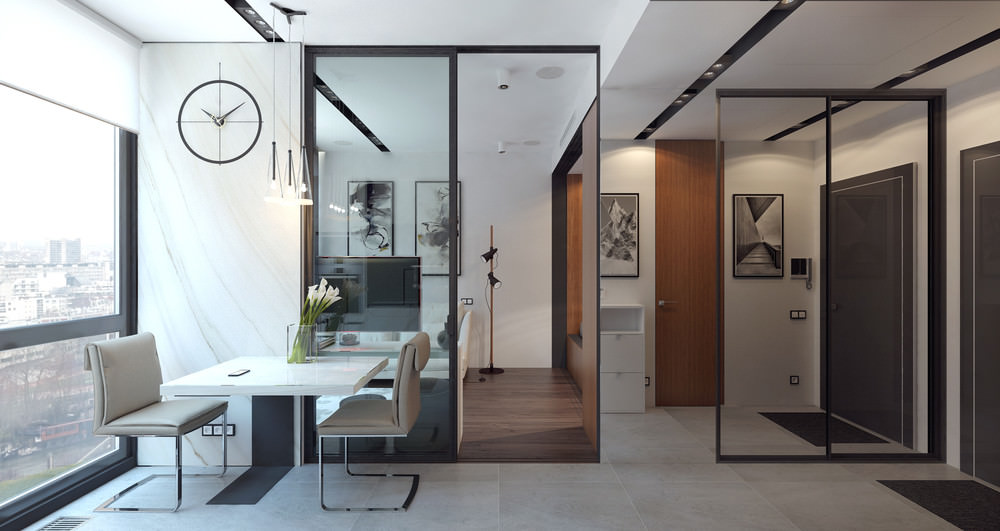 petit studio design 36 m²