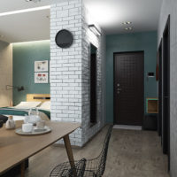 studio de design 36 m² avec idées de photo de chambre