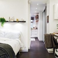 foto di design piccola camera da letto
