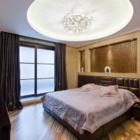 mogućnosti dizajna stropa za spavaću sobu