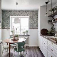 choose wallpaper for the kitchen