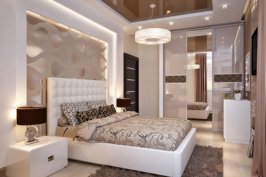 camera da letto beige
