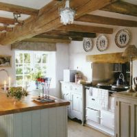 idee interne cucina in stile country