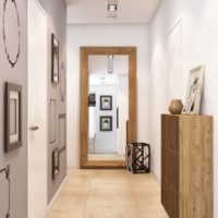 piccolo corridoio corridoio in idee di design di Krusciov