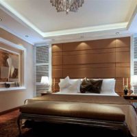 decoration of the ceiling in the bedroom photo ideas