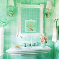 fürdőszoba csempe zöld