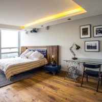 soffitto elegante nella camera da letto