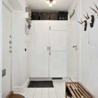 conception de couloir en photo couleur blanc