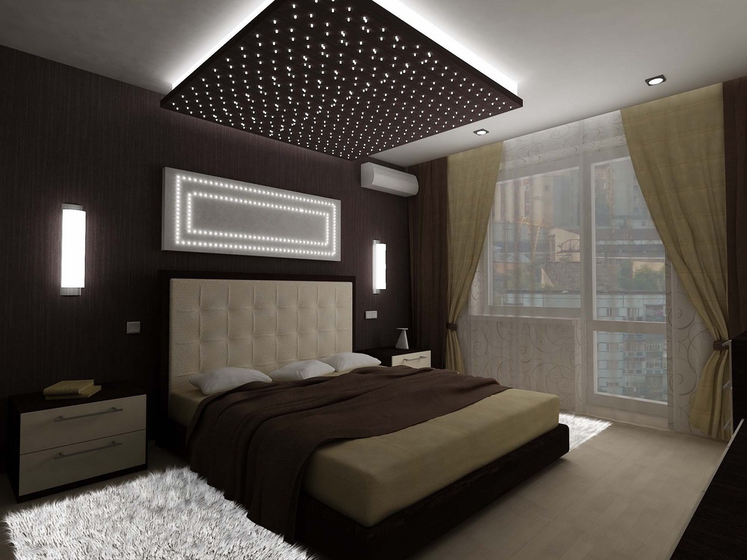 idées de design de chambre à coucher 14 m²