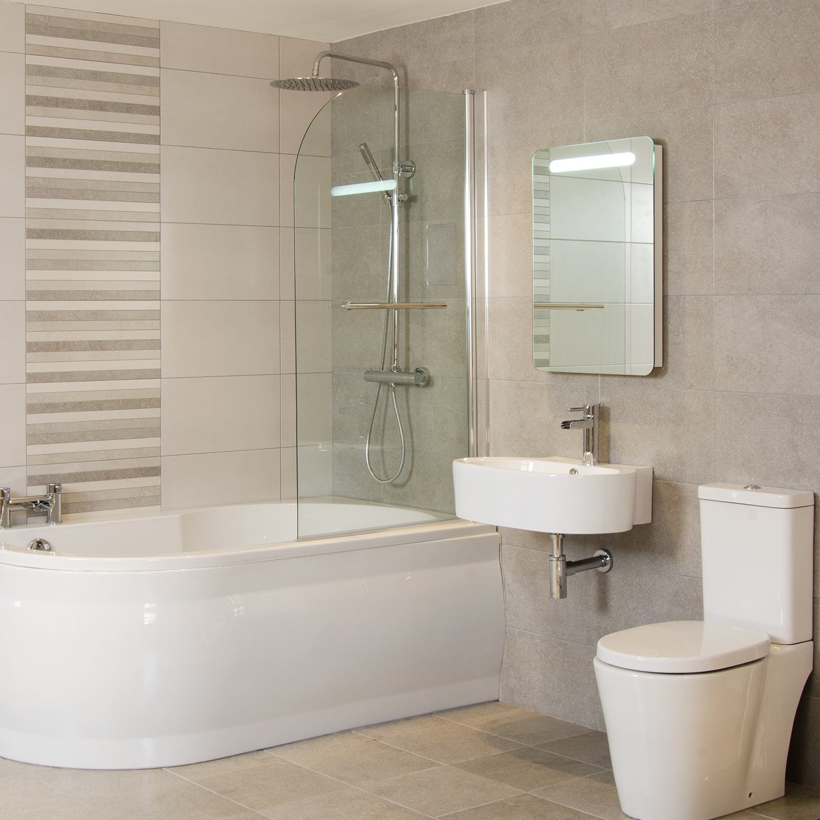 esthetisch ontwerp van de badkamer 6 m²