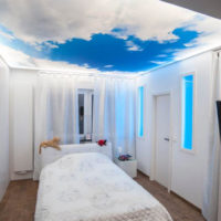 camera da letto rettangolare di 16 mq design fotografico