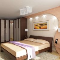 Foto di design di una camera da letto di 14 m2
