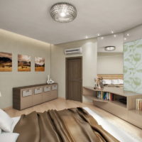 Idées de chambre à coucher de 14 m2