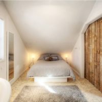 Idées d'intérieur de chambre à coucher de 9 m²